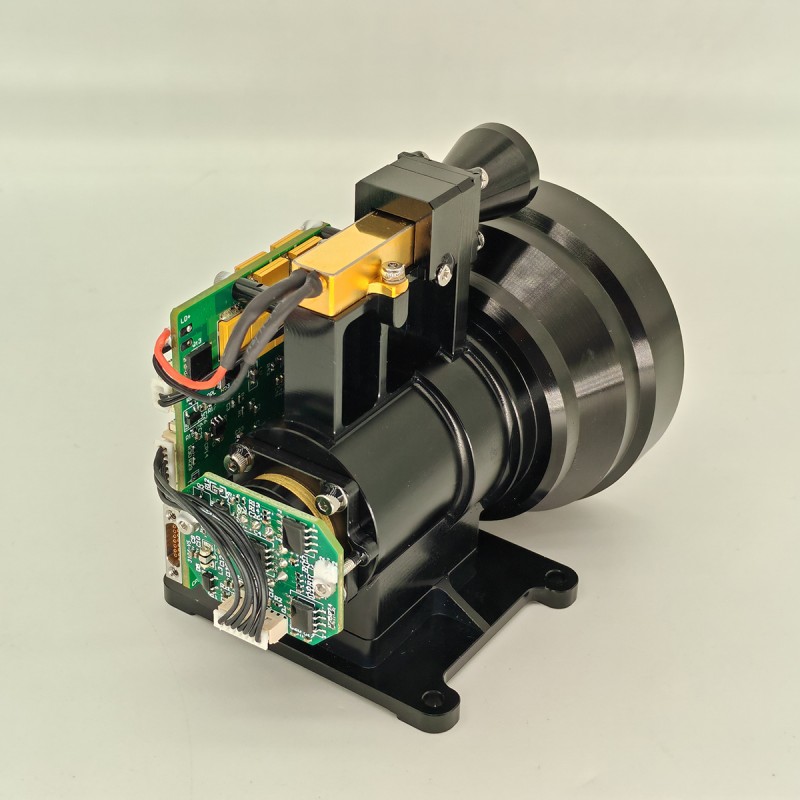 2mrad 2km modul rangefinder laser untuk ststem anti drone